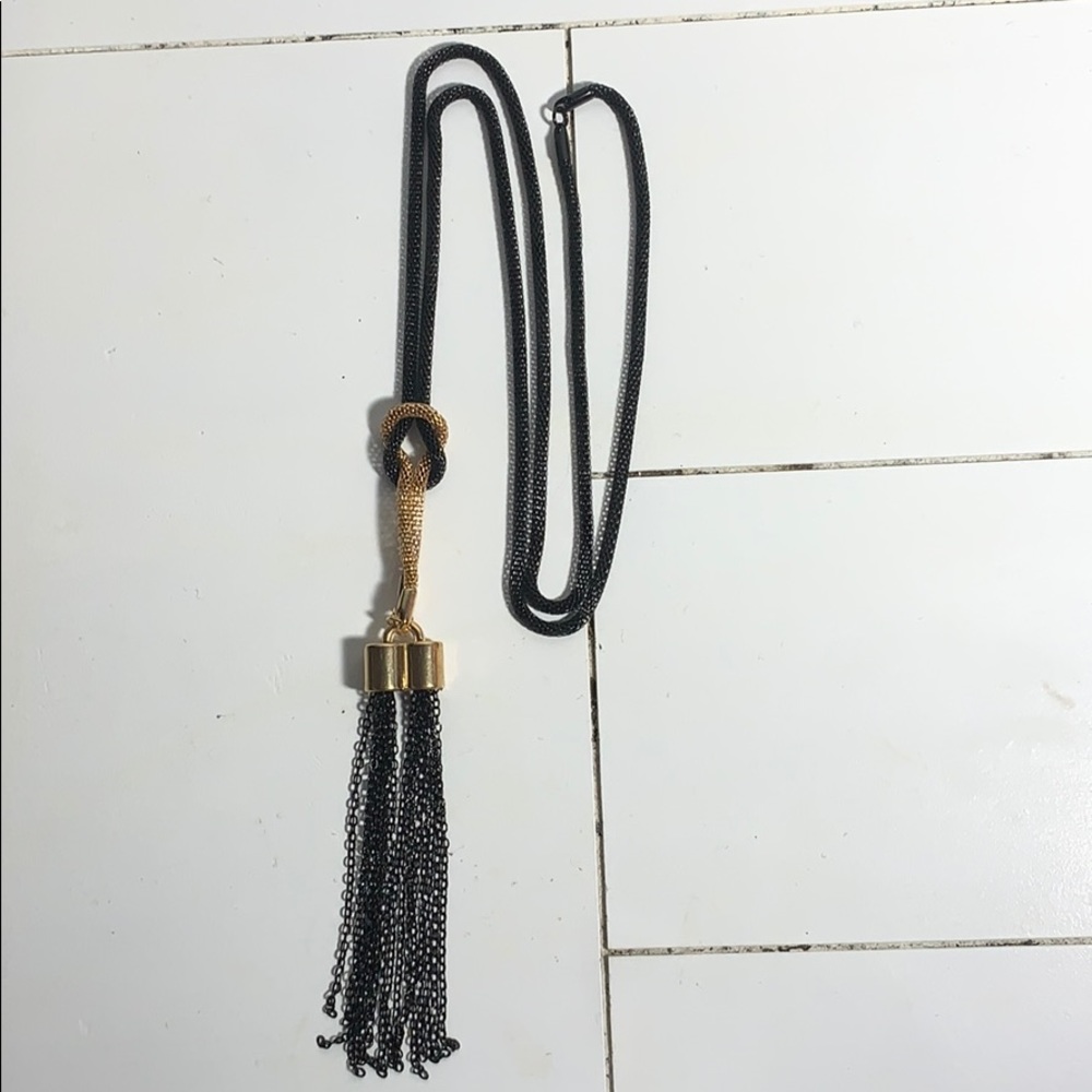 Black and Gold Necklace